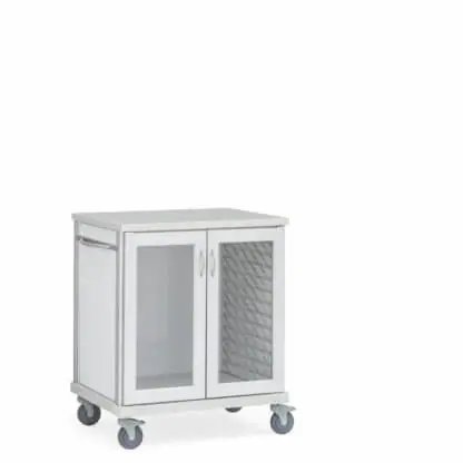 Roam 2 Counter-Height Medical Supply Cart, no Center Column
