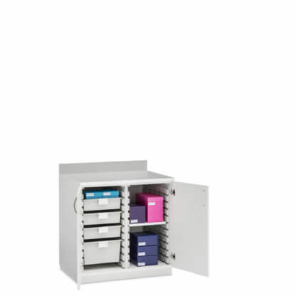 Evolve Base Cabinet with FlexCell, 36" wide, Solid Doors, with Accessories
