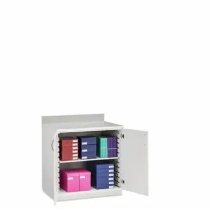 Evolve Base Cabinet with FlexCell, 36" wide, Solid Doors, with Shelf