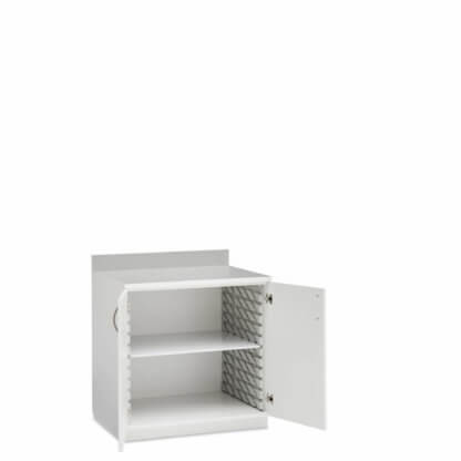 Evolve Base Cabinet with FlexCell, 36" wide, Solid Doors, with Shelf