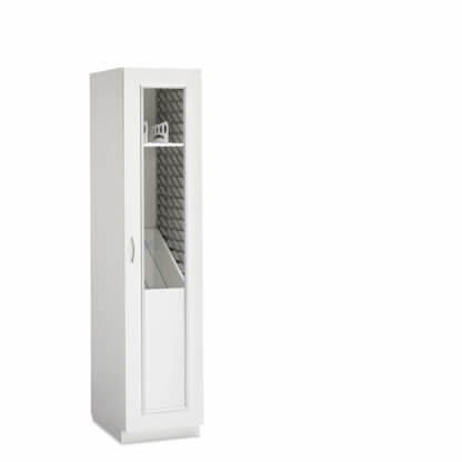 Evolve Boxed Catheter Cabinet, 19" wide, Right Hinge Glass Door