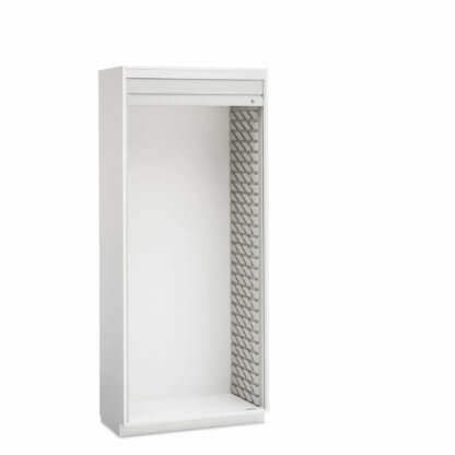 Evolve Cabinet with FlexCell, 36" wide, 19" deep, Roll-Top Door