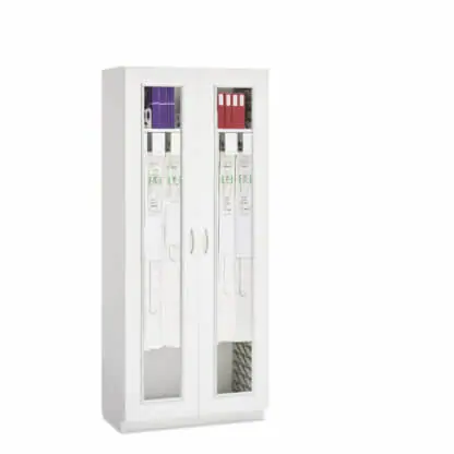 Evolve Catheter Cabinet, 36" wide, 19" deep, Glass Doors