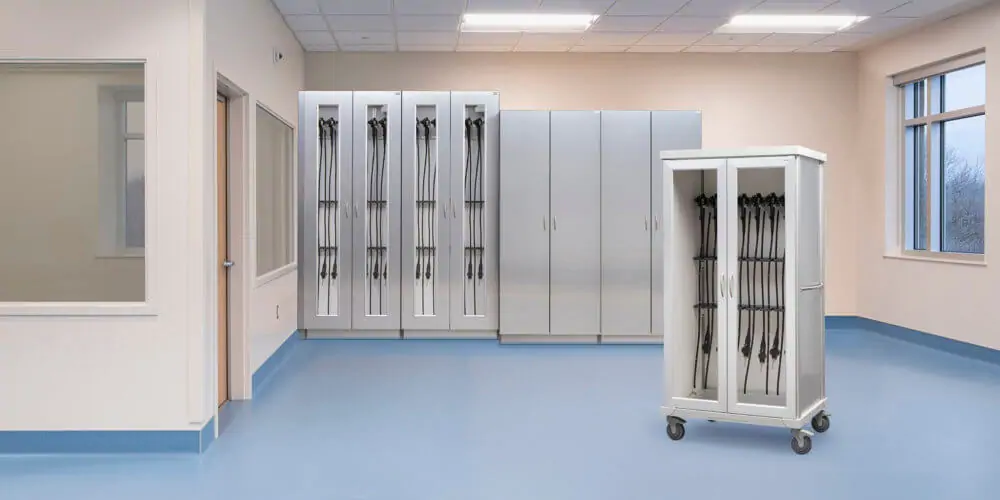 Endoscope Storage Endoscopy Carts, Scope