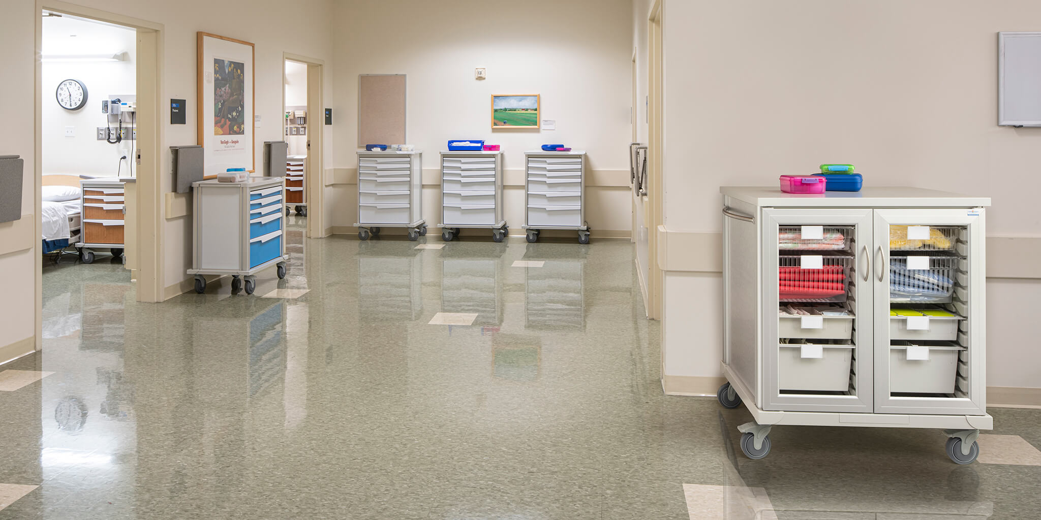 Roam Standard Medical Storage Carts