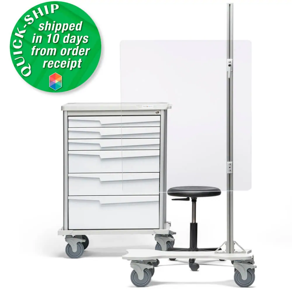 Mobile Sneezeguard Units for Schools