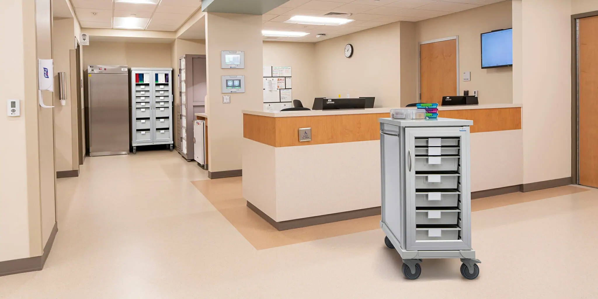 InnerSpace Healthcare Storage Medical Carts,