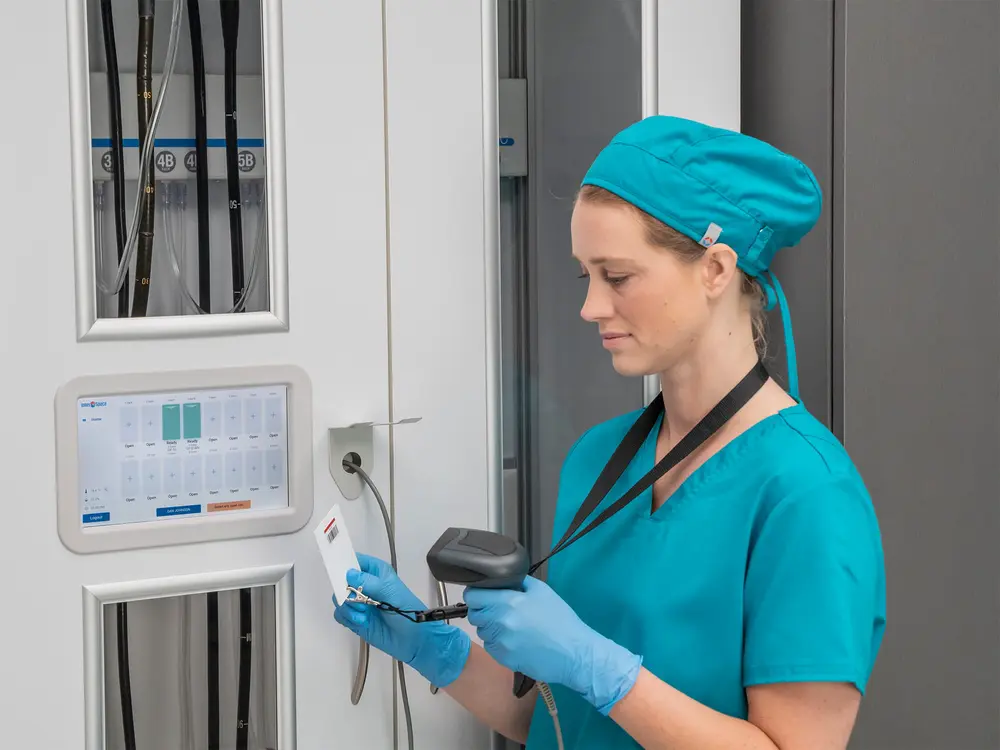 endoscope drying and tracking