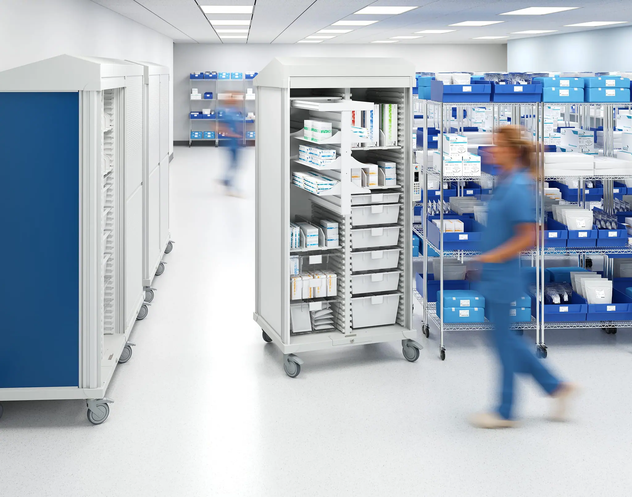 modular mobile hospital carts