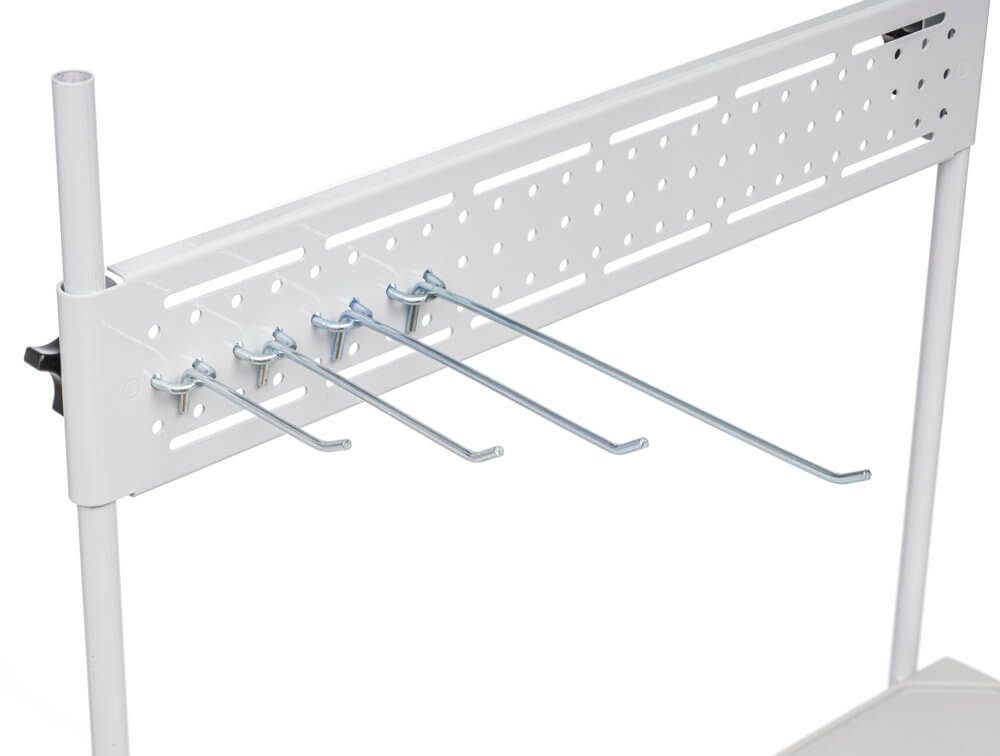 Pegboard Hooks Medical Carts, Accessory InnerSpace Healthcare