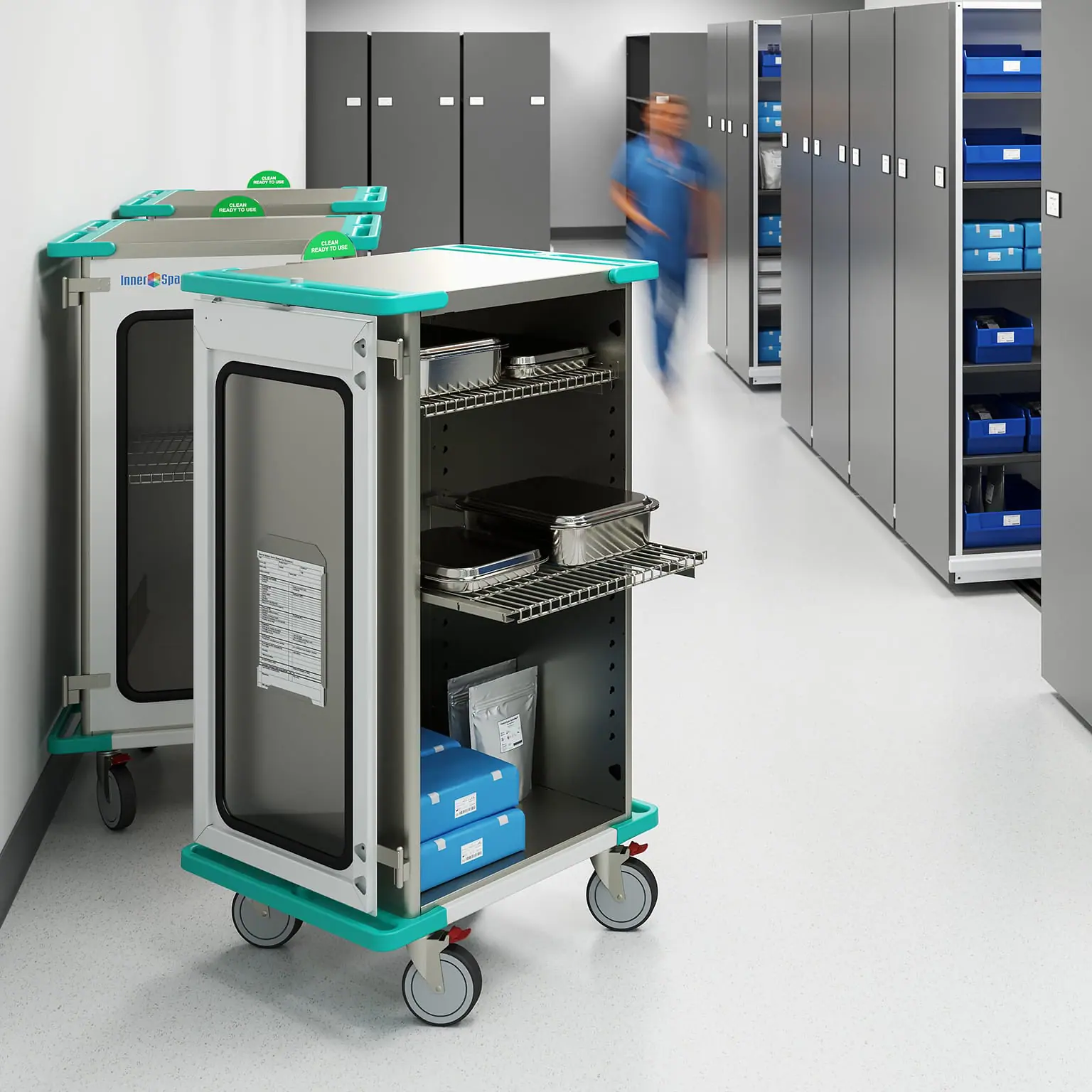 closed case cart narrow category