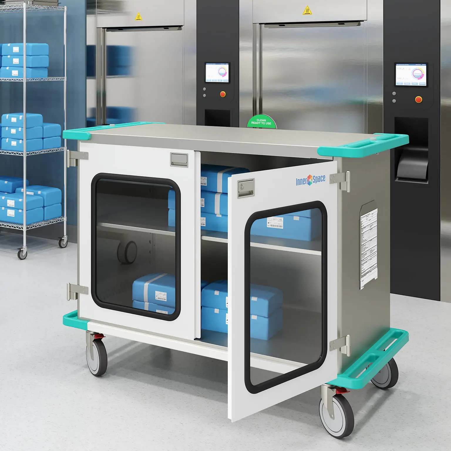 closed case cart wide category