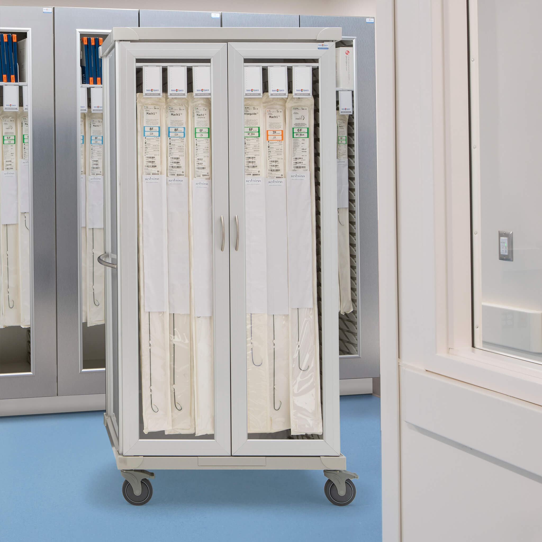 Cathlab Catheter Storage Innerspace Catheter Supply Carts