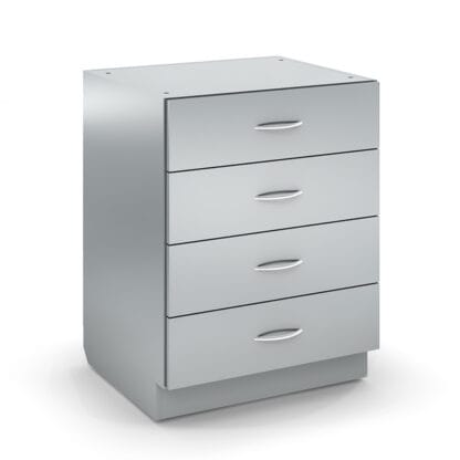 evolve architectural series base cabinet 4 drawers