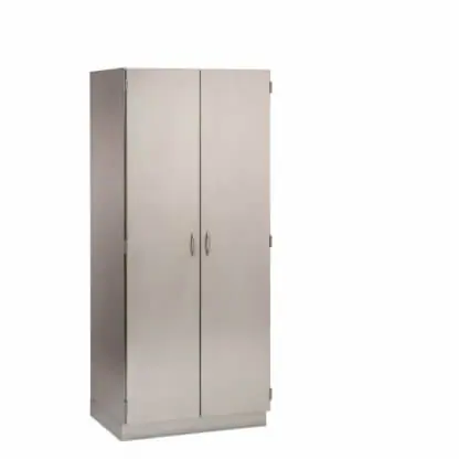 Cabinet with FlexCell and Center Column, 36"w, solid doors, stainless steel