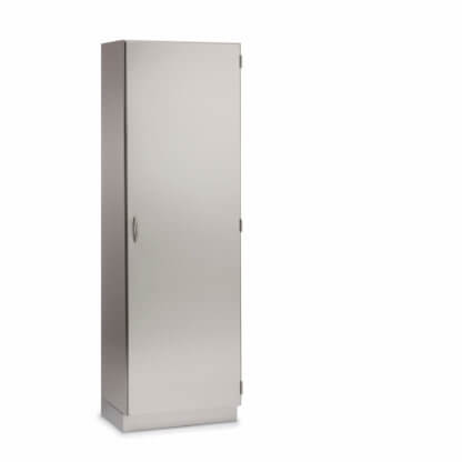 Cabinet with FlexCell and No Center Column, 26.75"w, right hinge solid door, stainless steel