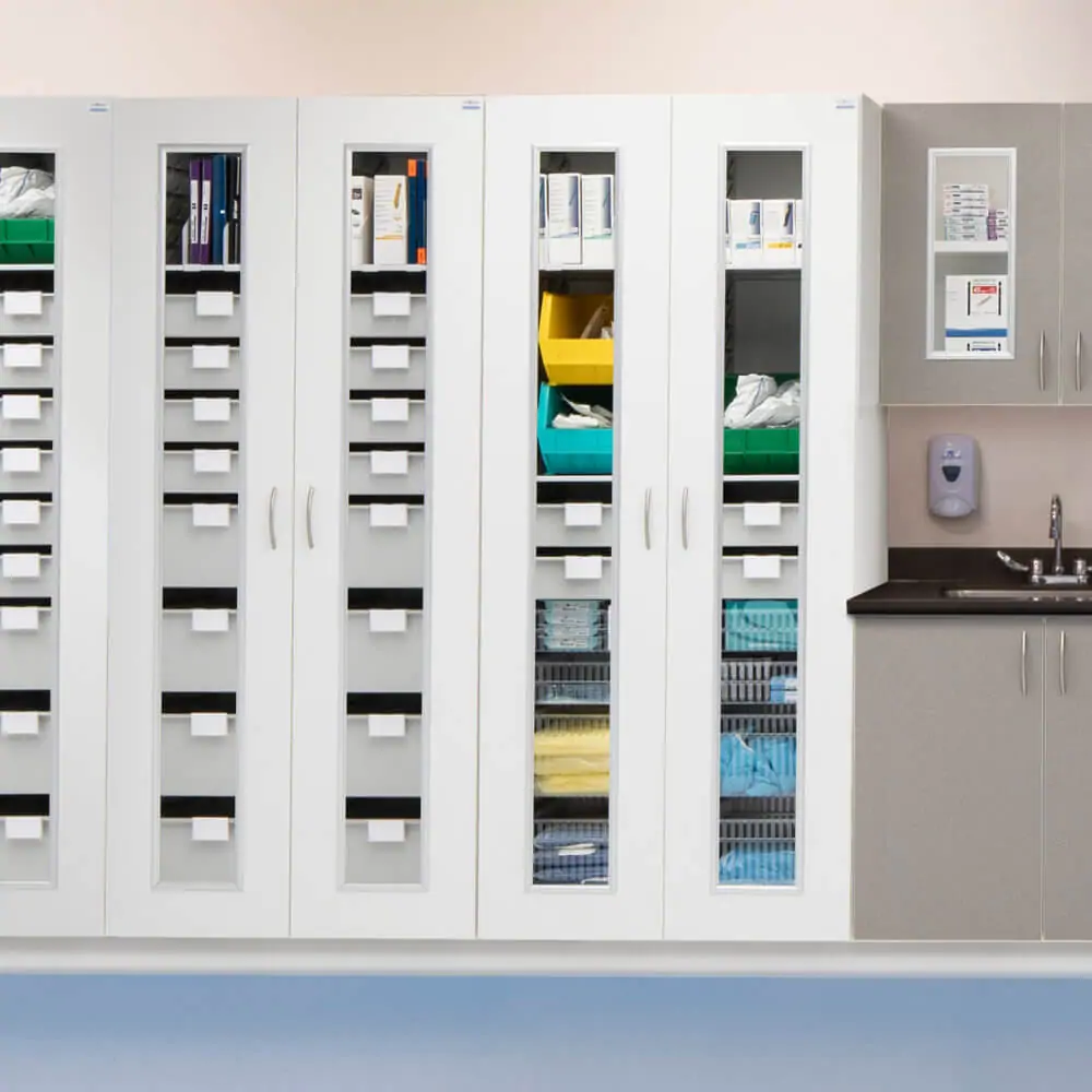 Evolve Healthcare Casework, Tall Cabinets