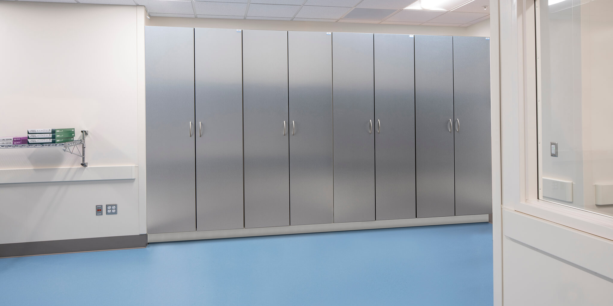 Evolve Stainless Steel Cabinets