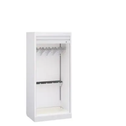 Evolve Scope Cabinet, 60" high, Roll-Top Door Open