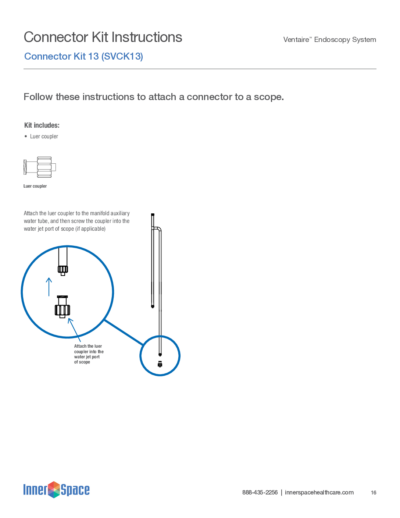 Ventaire Connector Kit 13 Instructions