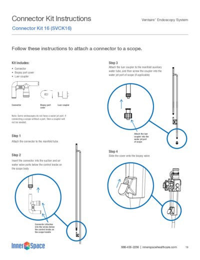 Ventaire Connector Kit 16 Instructions