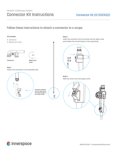 Ventaire Connector Kit 22 Instructions