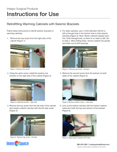 Retrofitting Warming Cabinets with Seismic Brackets
