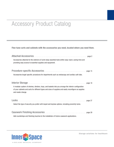 Accessory Product Catalog