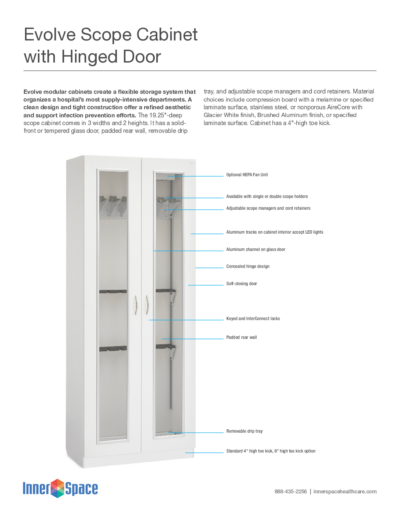 Evolve Scope Cabinet, Hinged Door
