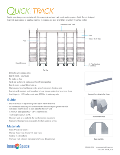 Quick Track Product Sheet