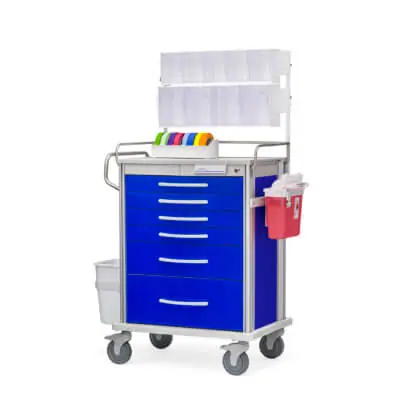 Pace 27 Procedure cart (SP27B6) with Anesthesia cart configuration (SPAVP)