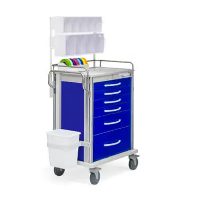 Pace 27 Procedure cart (SP27B6) with Anesthesia cart configuration (SPAVP)