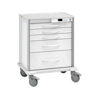 Pace 24 cart in white finish