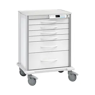 Pace 27 cart in white finish