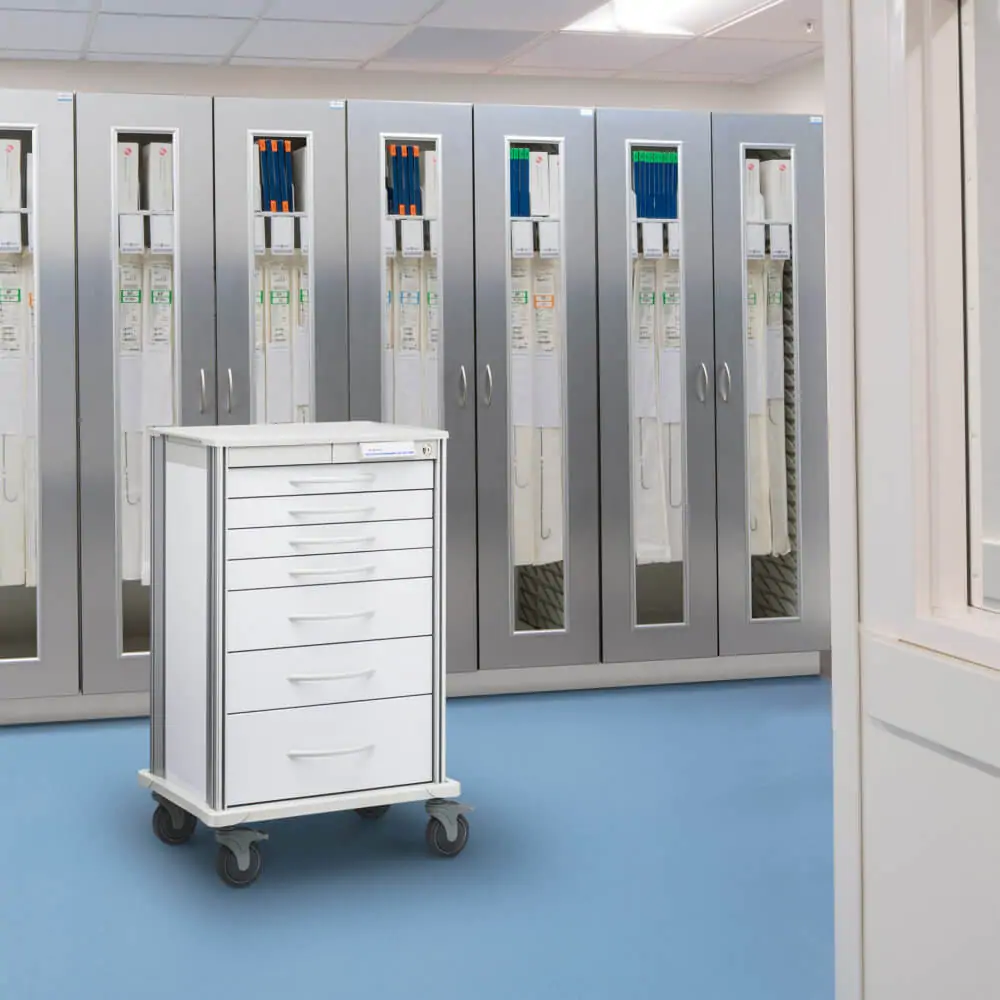 Mobile Medical Carts | Hospital Carts | InnerSpace Healthcare