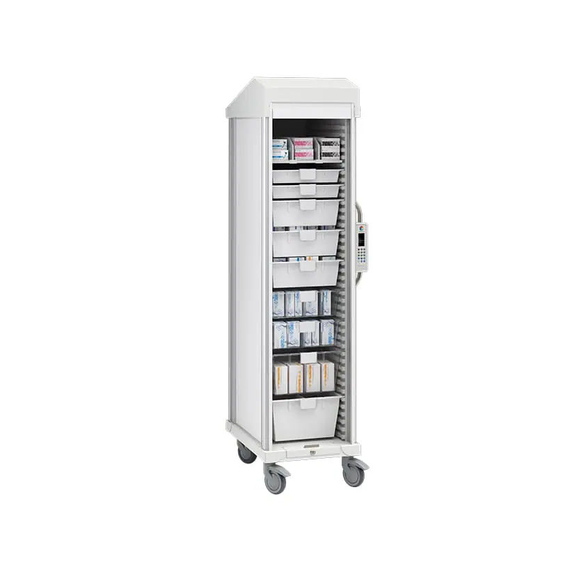 roam 1 general storage cart glass doors sr1rgs