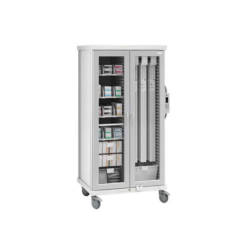 roam 2 cysto cart glass doors sr2gcy