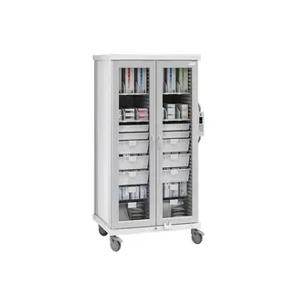 roam 2 general supply cart glass doors sr2gnu