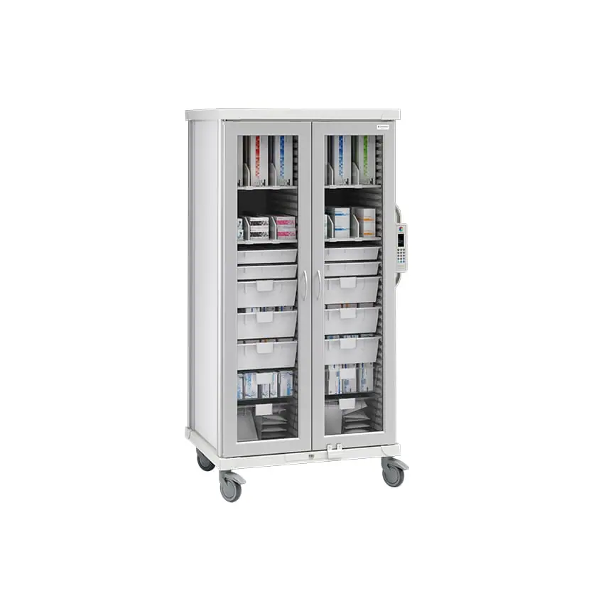 roam 2 general supply cart glass doors sr2gnu