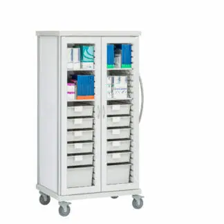 Roam 2 Ophthalmic Cart with Glass Doors