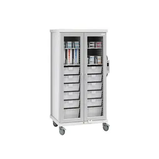 roam 2 ophthalmic cart glass doors sr2gop