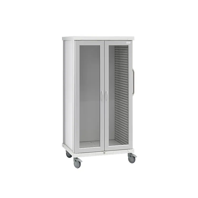 roam 2 supply cart glass doors sr2gnc
