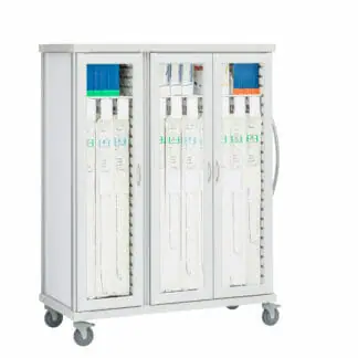 Roam 3 Catheter Cart with Glass Doors