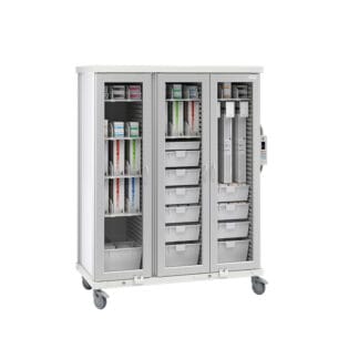 roam 3 cysto cart glass doors sr3gcy