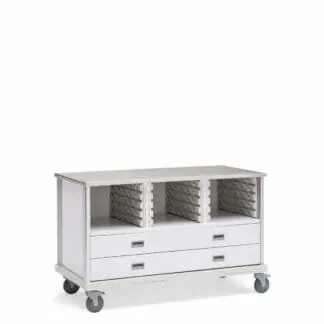 ECP Cart with Drawers and 2 Center Columns