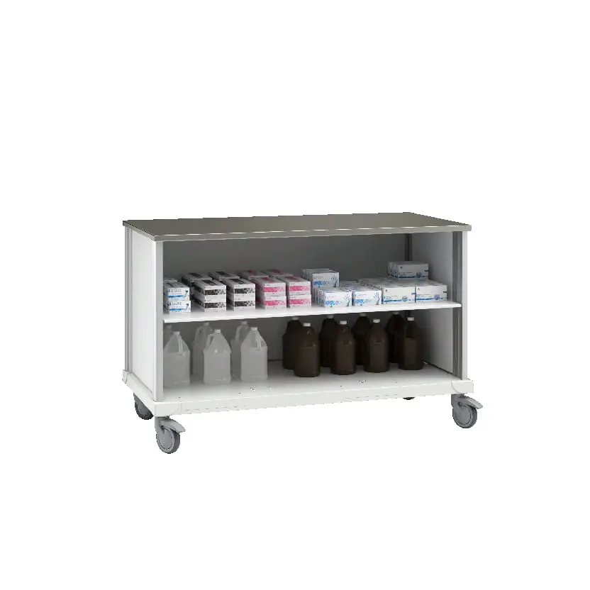 ecp cart with single shelf srsoecp