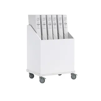open catheter box storage cart sr2box
