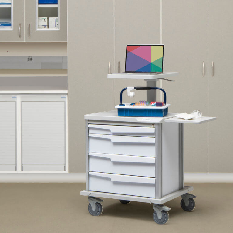 Mobile Medical Carts | InnerSpace Healthcare | Hospital Supply Storage