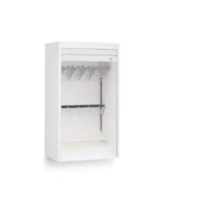 Wall-mounted Scope Cabinet with Roll-top Door