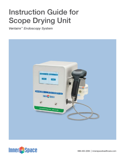 Scope Drying Unit Instruction Guide